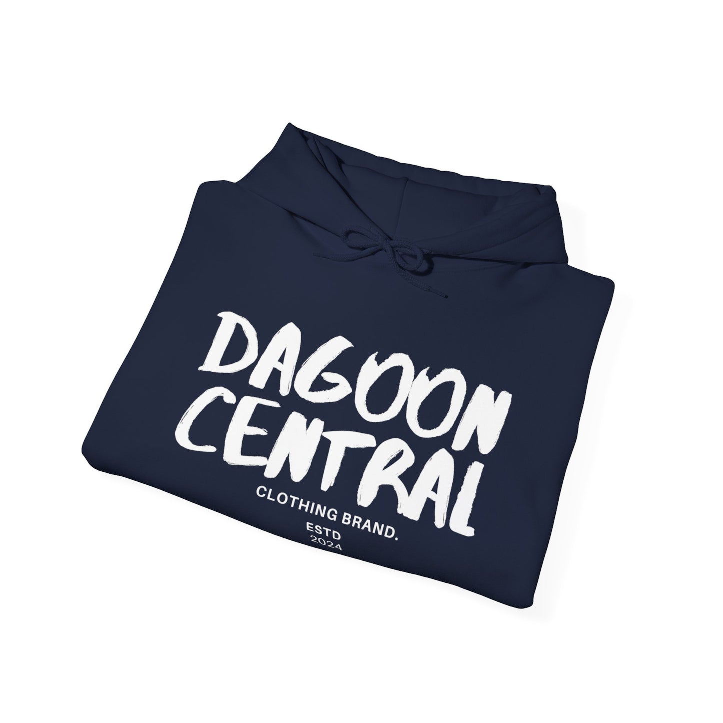 Dagoon Central "Classics White" Hooded Sweatshirt